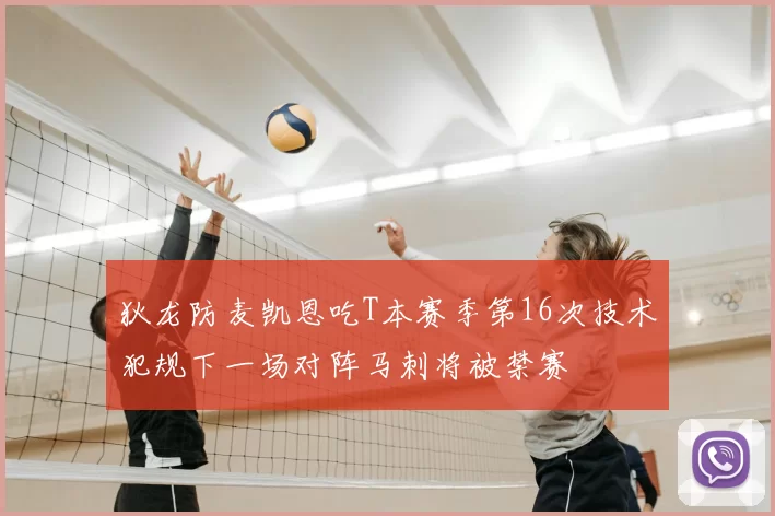 狄龙防麦凯恩吃T本赛季第16次技术犯规下一场对阵马刺将被禁赛