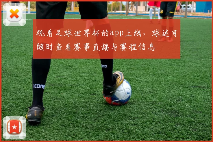 观看足球世界杯的app上线,球迷可随时查看赛事直播与赛程信息